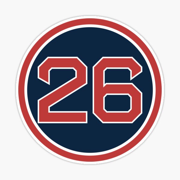 Johnny Pesky #6 Jersey Number Sticker for Sale by StickBall