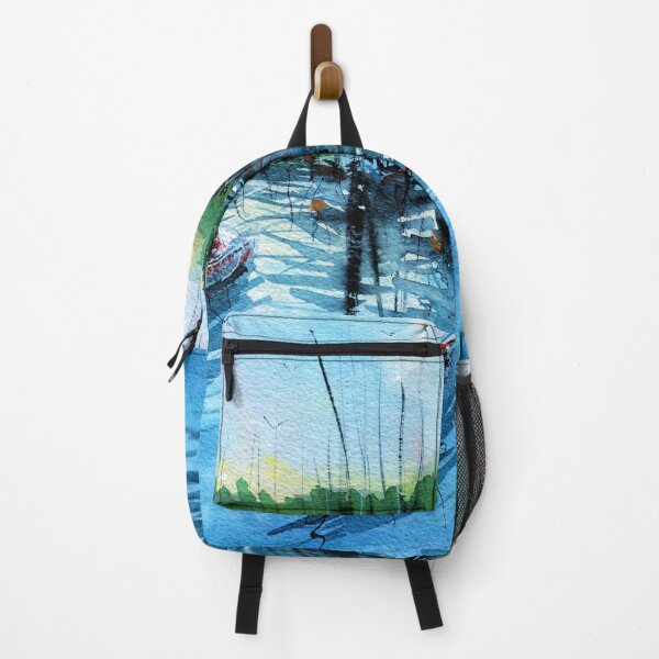 Item preview, Boats on the harbour - Fremantle, Perth designed and sold by darrenyeoart.