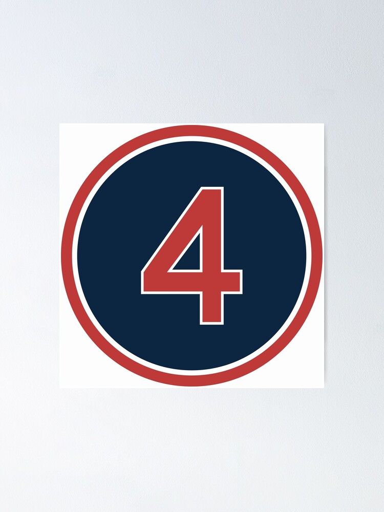 Redbubble Mike Greenwell Jersey Number Joe Cronin #4 Jersey Number