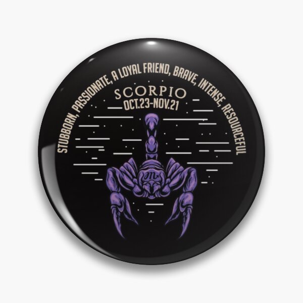 Item preview, Scorpio Art Gift for Scorpion Lovers Horoscope designed and sold by ElenoraDavis.