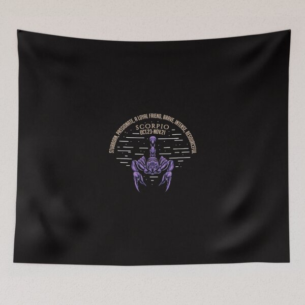 Item preview, Scorpio Art Gift for Scorpion Lovers Horoscope designed and sold by ElenoraDavis.