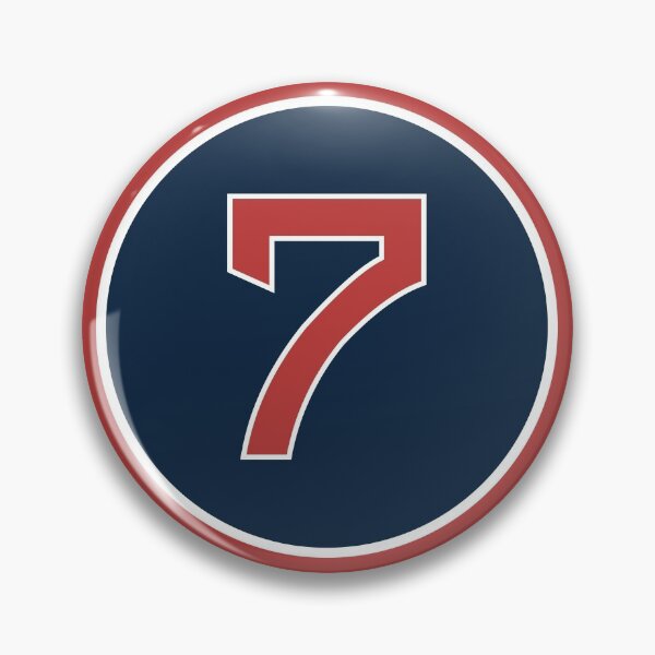 Artikelvorschau, Christian Vazquez #7 Jersey Number entworfen und verkauft von StickBall.