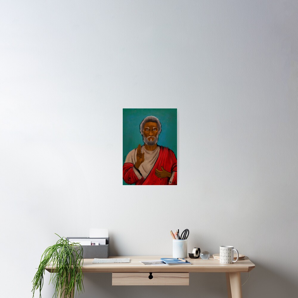 applebum A1 poster “BLACK JESUS (RED)”
