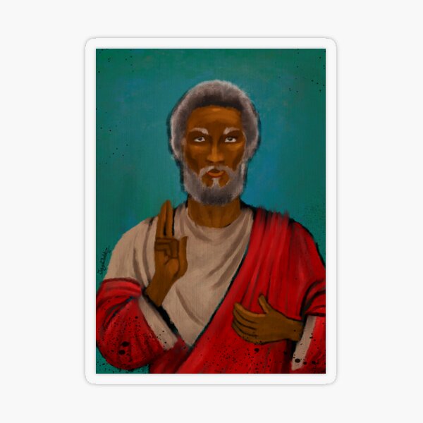 applebum A1 poster “BLACK JESUS (RED)” tst,small,507x507-pad,600x600,