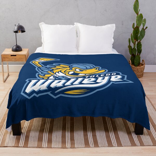 Toledo Walleye Throw Blanket