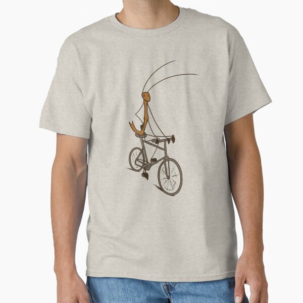 Item preview, Stick Bug Cyclist designed and sold by ToniJdotcom.