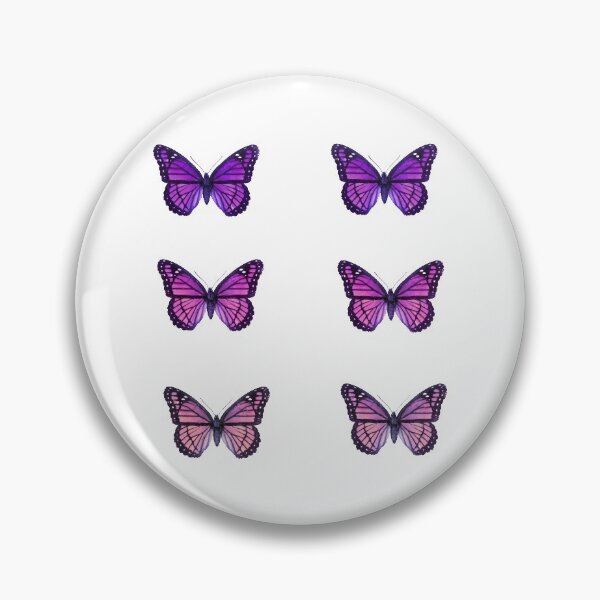 Item preview, Purple Butterfly Emoji Gradient designed and sold by charsquared.