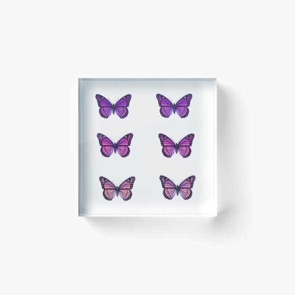 Item preview, Purple Butterfly Emoji Gradient designed and sold by charsquared.