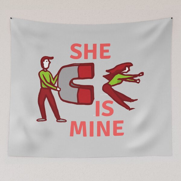 Item preview, She is Mine designed and sold by DigitalSantino.