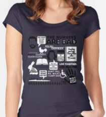 Lost Quotes Women's Fitted Scoop T-Shirt