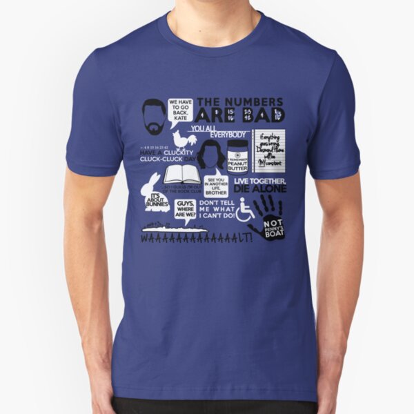Lost Quotes Slim Fit T-Shirt