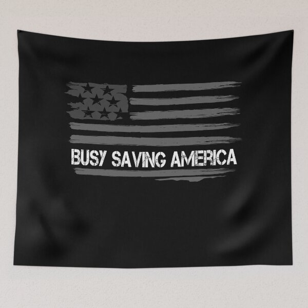 Item preview, Busy Saving America designed and sold by ShirtzTonight.