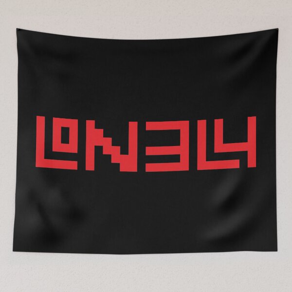 Item preview, L0N3L4 pixels red & black designed and sold by Ray Loka.