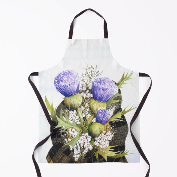Item preview, A Scottish Bouquet Watercolour Painting designed and sold by Heatherian.