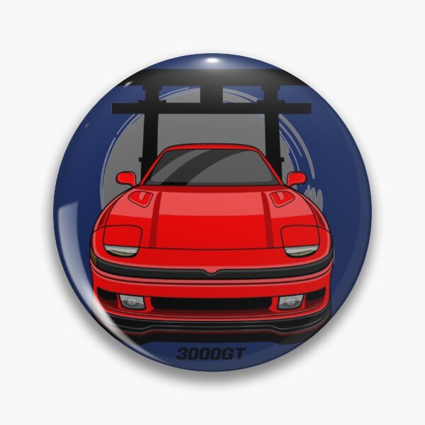 Item preview, 3000gt Red 3KGT designed and sold by PreppieLook.