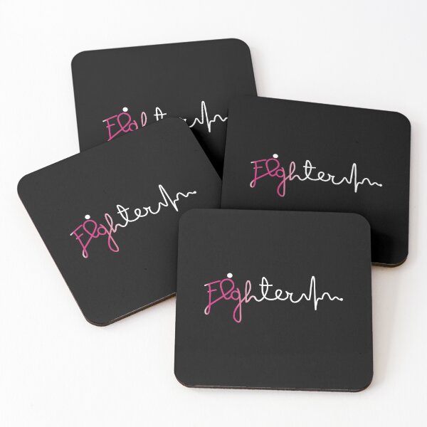 Item preview, Fighter- Breast Cancer Awareness Gifts for Women Breast Cancer Support Ribbon designed and sold by Awarenessshop.