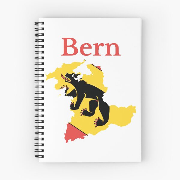 Item preview, Berne Canton Map Flag, Switzerland designed and sold by marosharaf.