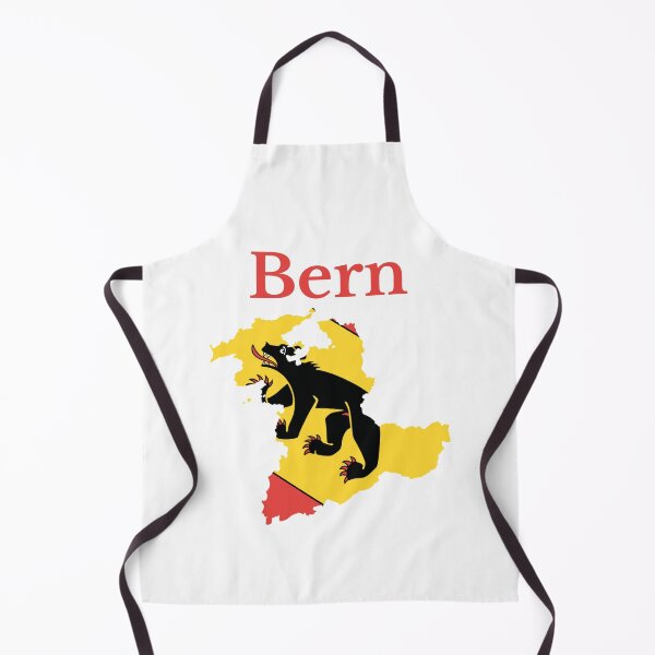 Item preview, Berne Canton Map Flag, Switzerland designed and sold by marosharaf.