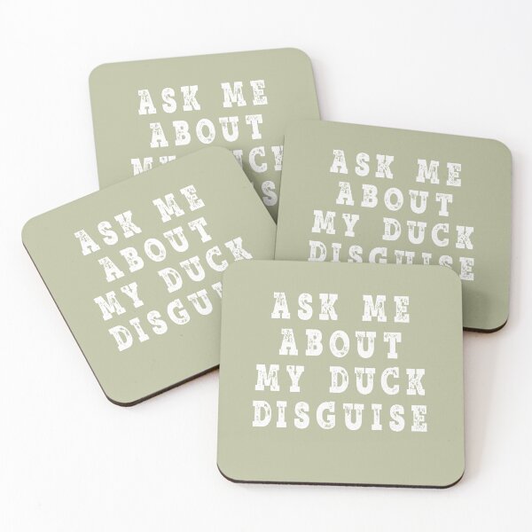 Item preview, Ask Me About My Duck Disguise T-Shirt designed and sold by Mekoooo.