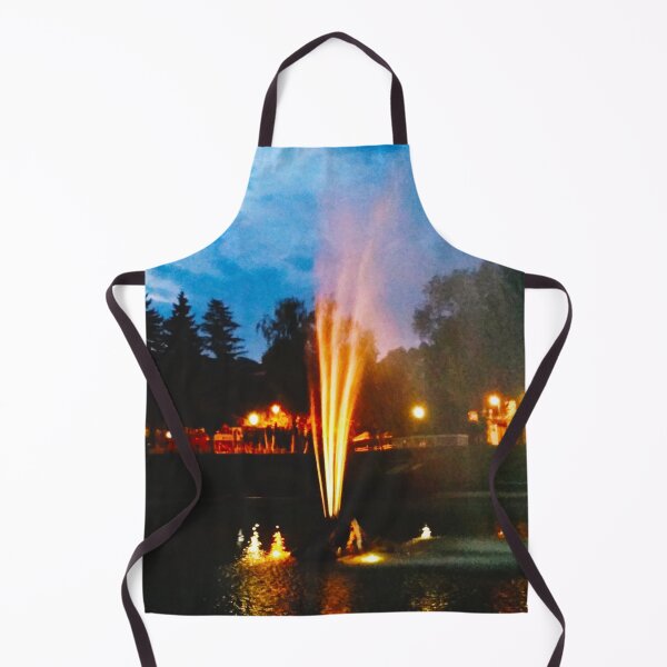 Item preview, Colorful fountain at night designed and sold by helenkaiy.
