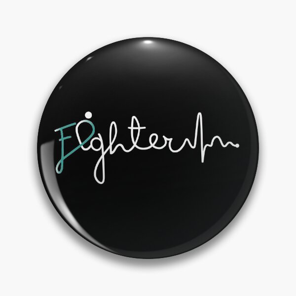Item preview, Fighter- Cervical Cancer Awareness Gifts for Women Cervical Cancer Support Ribbon designed and sold by Awarenessshop.