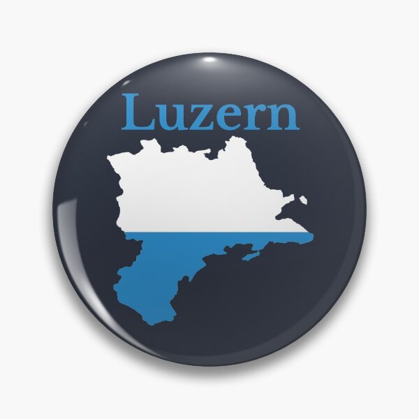 Item preview, Lucerne Canton Map Flag, Switzerland designed and sold by marosharaf.