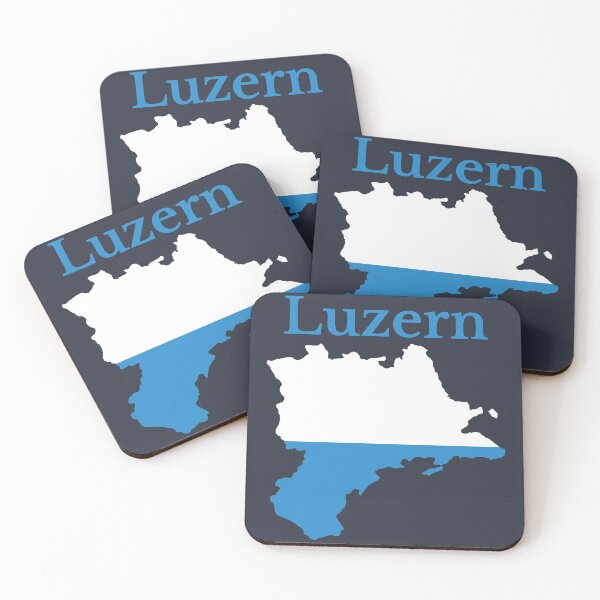 Item preview, Lucerne Canton Map Flag, Switzerland designed and sold by marosharaf.