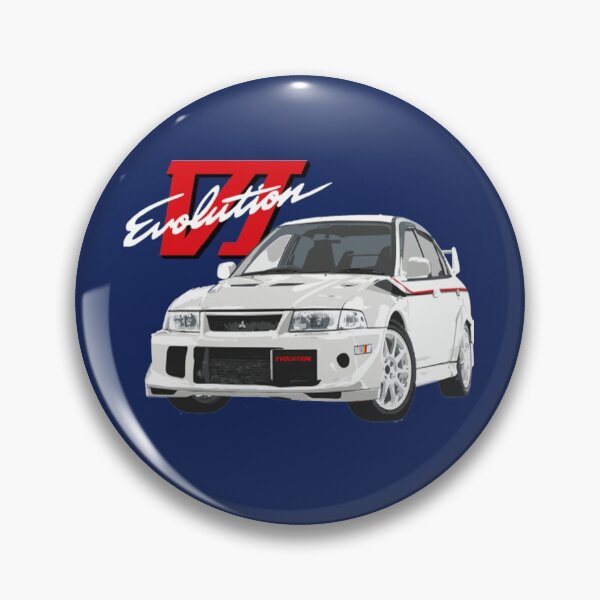 Item preview, Lancer Evolution lancer evo 6 TME white designed and sold by PreppieLook.