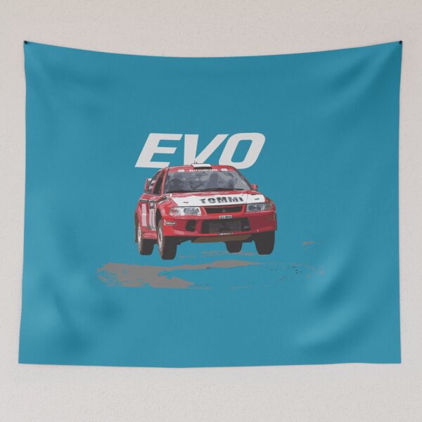 Item preview, Lancer Evolution Vi 1999 wrc champion Tommi Mäkinen designed and sold by PreppieLook.