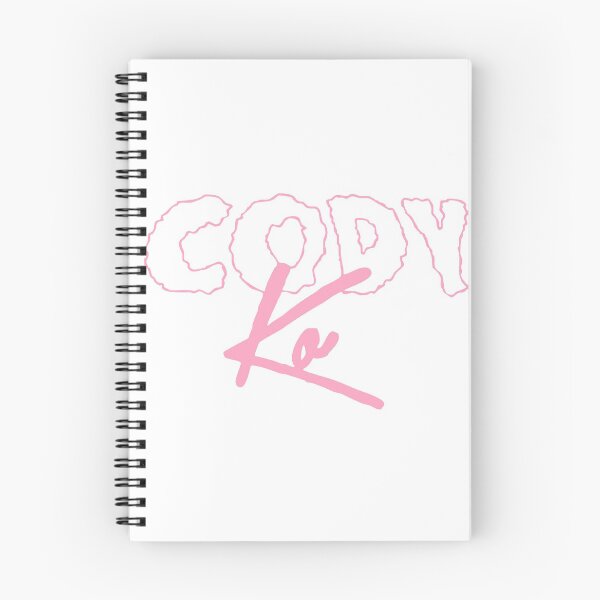Item preview, pink Cody ko logo designed and sold by cool stickerz.