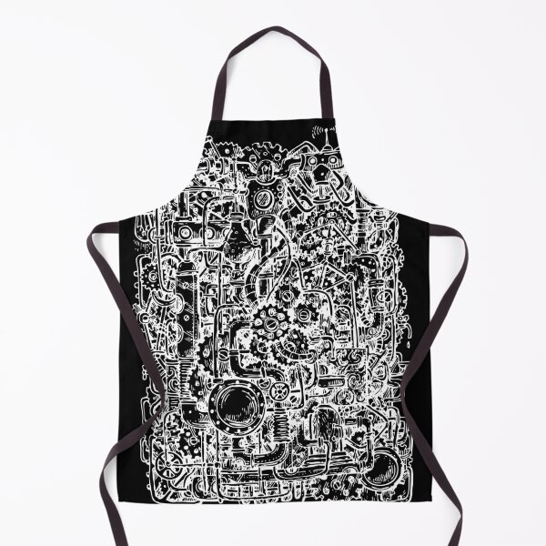 Item preview, Hand Drawn Steampunk Doodle Pattern designed and sold by Estalon.