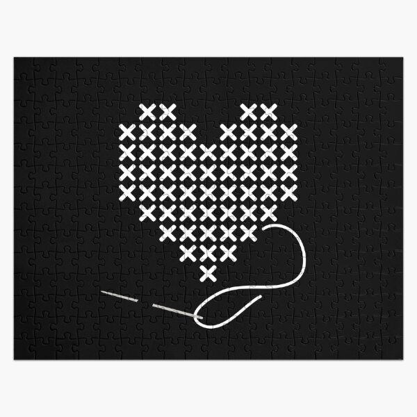 Jigsaw Lover Cross Stitch Chart
