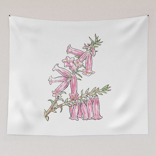 Item preview, Common Heath - Epacris impressa designed and sold by bangart.