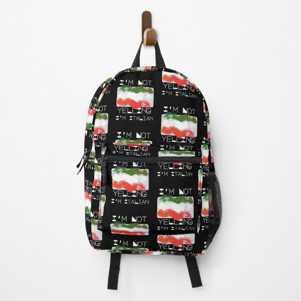 Item preview, Not Yelling I'm Italian Flag designed and sold by dalypdesign.