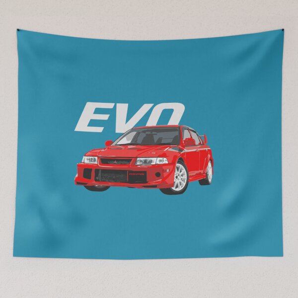 Item preview, Mitsubishi Evolution evo 6 EVOLUTION VI jdm CLASSIC MITSUBISHI RALLY CAR designed and sold by PreppieLook.