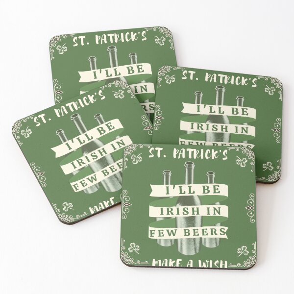 Item preview, I'll Be Irish In Few Beers - Drinking Time designed and sold by mewsis.
