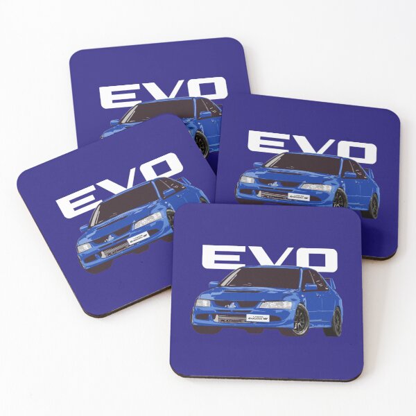 Item preview, Mitsubishi Evolution Evo 8 Blue By You designed and sold by PreppieLook.