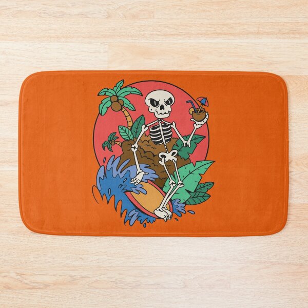 Item preview, Skeleton surfer, surfing designed and sold by DerSenat.