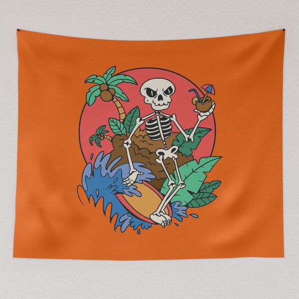 Item preview, Skeleton surfer, surfing designed and sold by DerSenat.