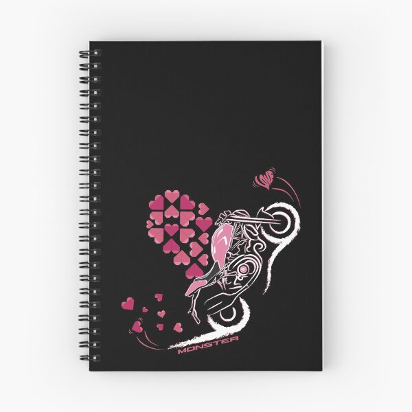 Item preview, Full Heart Monster Lover Series on Black for the Lady Biker designed and sold by etoide.