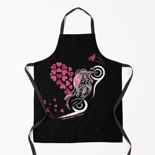 Item preview, Full Heart Monster Lover Series on Black for the Lady Biker designed and sold by etoide.