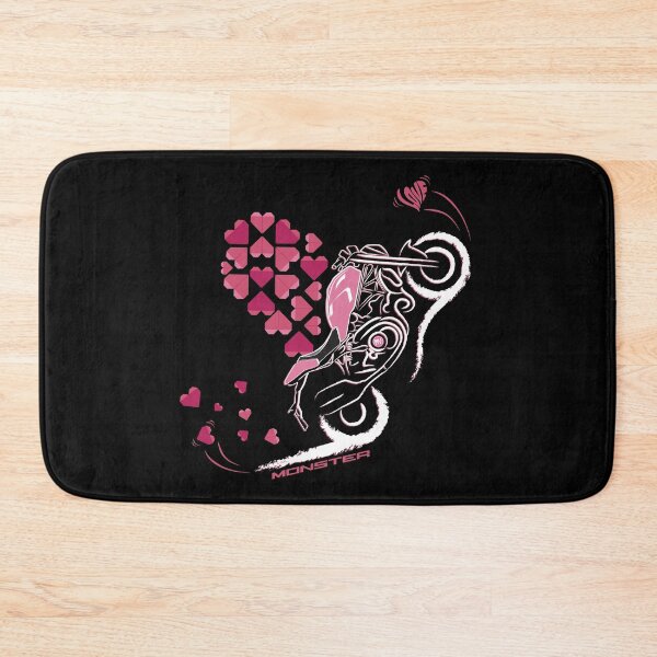 Item preview, Full Heart Monster Lover Series on Black for the Lady Biker designed and sold by etoide.