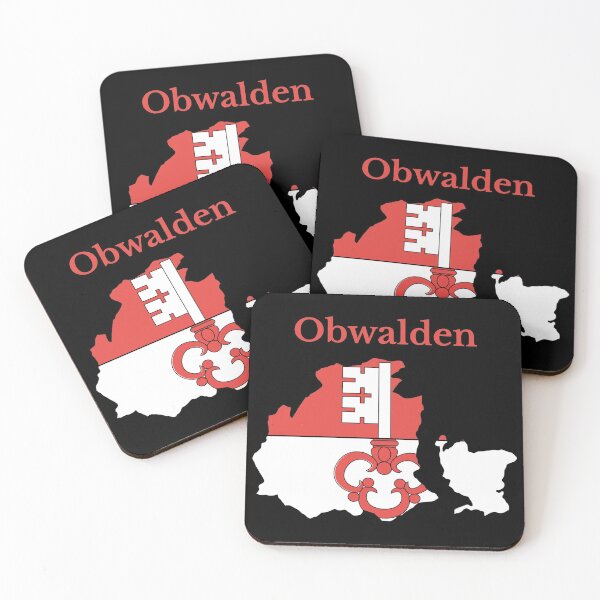 Item preview, Obwalden Canton Map Flag, Switzerland designed and sold by marosharaf.