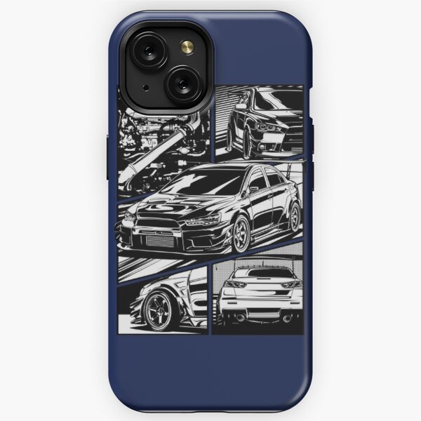 Mitsubishi Lancer Evolution X Wheel iPhone Case by Mauricio