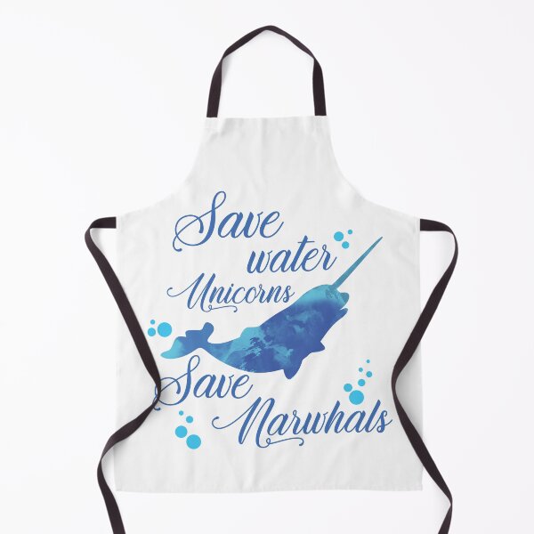 Item preview, Save water unicorns, Save Narwhals designed and sold by Soumita.
