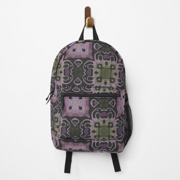 Item preview, Rosa Violeta Púrpura Verde Oliva Negro Hip Orient Bali Art designed and sold by LC Graphic Design Studio.