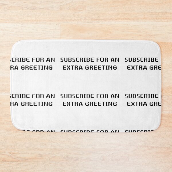 Item preview, subscribe for an extra greeting designed and sold by cool stickerz.