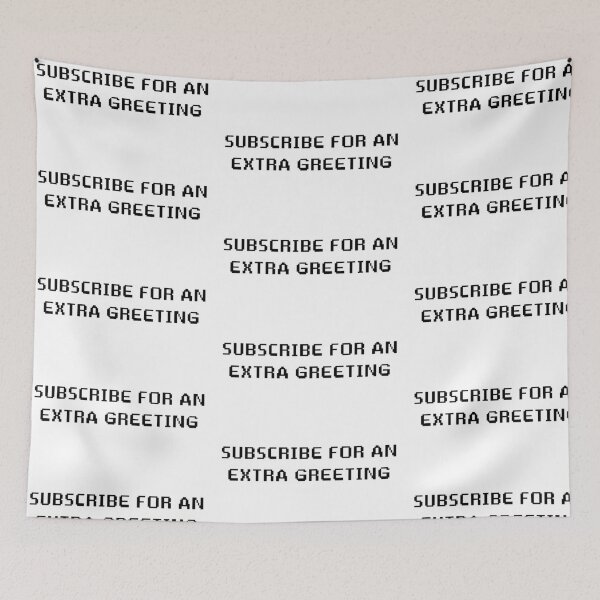 Item preview, subscribe for an extra greeting designed and sold by cool stickerz.