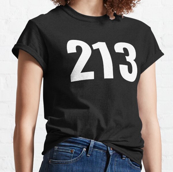 Area code 213 Classic T-Shirt