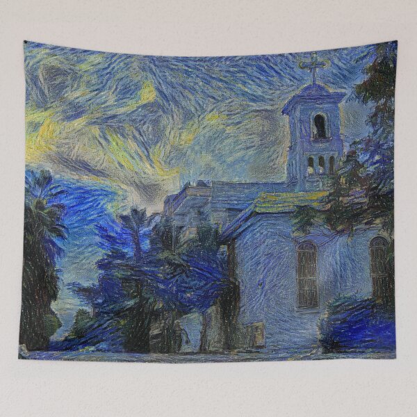 Item preview, Al-Mahata Church - Starrynight designed and sold by Homsalgia.